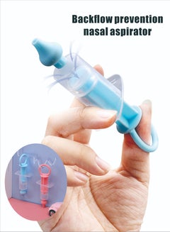 Buy Baby Syringe Silicone Nasal Aspirator Does Not Hurt The Nasal Cavity Anti-reflux Silicone Suction Head Nasal Aspirator in UAE
