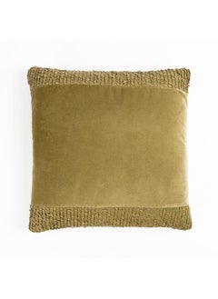 Buy Zelda Filled Cushion, Olive Green - 45X45 Cm in UAE