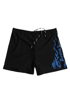 Buy Plus Size Swim Boxer Shorts Blue in Saudi Arabia