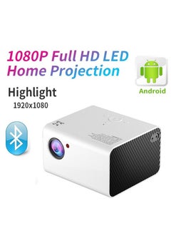 Buy 1080P T10 Android WIFI HD Projector Portable for Home Office in Saudi Arabia