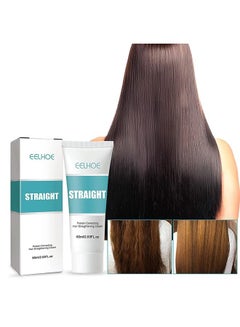 اشتري New Upgrade Protein Correcting Hair Straightening Cream - Silk & Gloss Hair Straightening Cream, Nourishing Fast Smoothing Collagen Hair Straightener Cream for All Hair Types في السعودية
