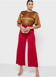 Buy Button Detail Pants in Saudi Arabia