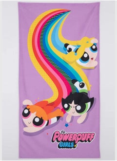 Buy Girl PowerPuff Girls Licenced Towel in UAE