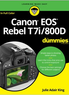 Buy Canon EOS Rebel T7i/800D For Dummies in UAE