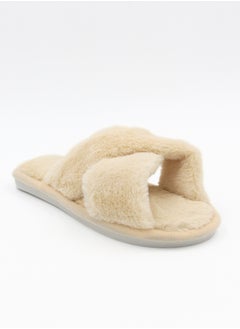 اشتري Women's Home Slippers | Memory Foam, Fuzzy, Soft and Warm Cozy Open Toe Fluffy Home Shoes | Non Slip Slippers for Women and Girls في الامارات