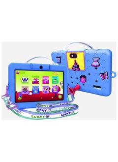 اشتري Oteeto Tab 5 Travel Mate 7 inch IPS LED Display 5G Wifi Kids Tablet with 4GB RAM and 128GB ROM and 300OmAh Battery (Blue) في الامارات