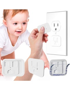 Buy 10 Pack Baby Proofing Plug Covers Baby Proofing Outlet Covers Outlet Covers Safety Covers, Electrical Protectors for Your Child and Babies at Home White in Saudi Arabia