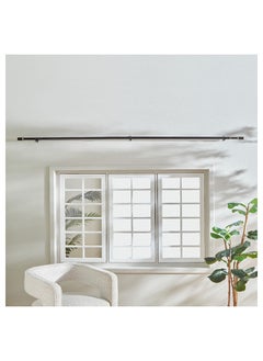 اشتري Zoe Powder Coated Extendable Single Curtain Rod 320 x 2.5 cm في الامارات