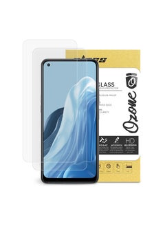 اشتري Tempered Glass for OPPO RENO7 5G Screen Protector HD Full Coverage - Pack of Two - Clear في الامارات