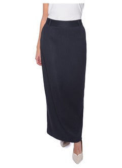 اشتري Plain Maxi Skirt With Belt Hooks في مصر