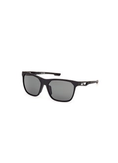 Buy Unisex Navigator Shape  Sunglasses SP009102N55 Lens Size: 55 Millimeter - Matte Black in Saudi Arabia