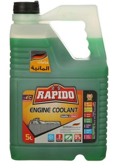 Buy Rapido Engine Coolant Gasoline & Diesel 5L - Green in Egypt