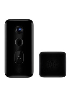 Buy Xiaomi Smart Doorbell 3 Ultra-Clear 2K 5200mAh BHR5416GL - Black in Saudi Arabia