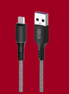 Buy Vabi Charging Cable Micro to Usb 1m 3 pieces Pack in UAE