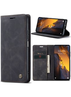 Buy Phone Case Compatible with Xiaomi Poco F5 5G/Xiaomi Redmi Note 12 Turbo 5G with Card Holder High-end Retro Leather Shockproof Protective Wallet Case in Saudi Arabia