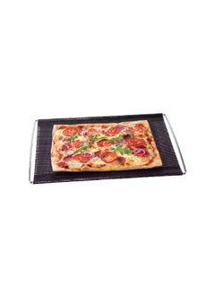 Buy Rectangular Extendable Non-Stick Oven Tray Black 40 x 30 x 1 cm 1-CCC-147/TBC in Saudi Arabia