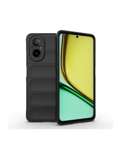 اشتري Compatible with Realme C67 4G Case Cover,TPU Mobile Phone Soft Compatible with Realme C67 4G RMX3890 Case Cover (Black) في مصر