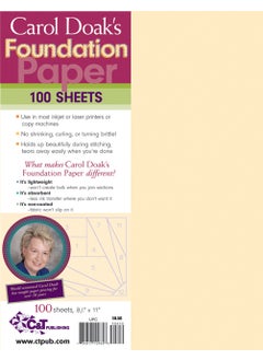 Buy Carol Doak's Foundation Paper in UAE