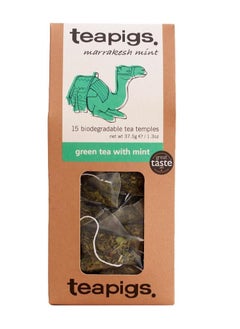 Buy Marrakesh Green Tea with Mint, 15 Tea Bags in UAE