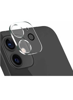 Buy iPhone 12 Camera Lens Protector Glass Guard Clear in UAE