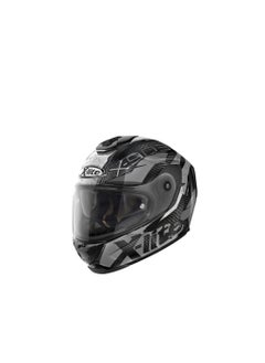 Buy X-Lite X-903 Ultra Carbon N-Com 55 Barrage Full Face Helmet Carbon Silver in UAE