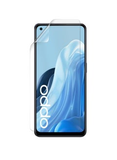 Buy Flexible TPU Screen Protector Designed For Oppo F21 Pro 5G Clear HD Self Healing Unbreakable Film in UAE