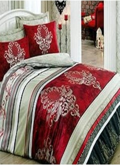 اشتري Family Bed 1008 Coverlet Set 100% Cotton 2 pieces size 180 x 240 cm في مصر