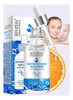 Buy Botox Stock Solution Facial Serum 1 Fl Oz, Botox Stock Anti Aging Serum For Face, Instant Face Tightening Botox, Reduce Fine Lines, Wrinkles, Boost Skin Collagen, Hydrate & Plump Skin in UAE