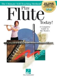 Buy Play Flute Today! Beginner's Pack - Level 1 & 2 Method Book with Audio & Video Access in UAE