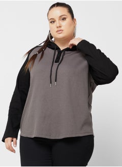 Buy Raglan Detail Hoodie in Saudi Arabia