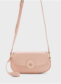 اشتري Trim Detail Shoulder Bag في الامارات