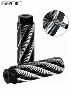 Buy 1 Pairs Bike Pedals Axle Foot Rest Pegs Anti-Slip Rear Feet Pedals for BMX Mountain Bike Bicycle Cycling,Aluminum Alloy Bicycle Rear Pedals,Bicycle Accessories in Saudi Arabia