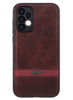 Buy Rich Boss Leather Back Cover For Samsung Galaxy A23 (Wine) in Egypt