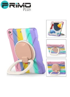 Buy Protective Case Cover For Apple iPad 10.2 inch 2021/2020/2019(9th/8th/7th) Gen Multicolour in Saudi Arabia