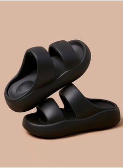 Buy Double Strap Open Toe Slides in Saudi Arabia