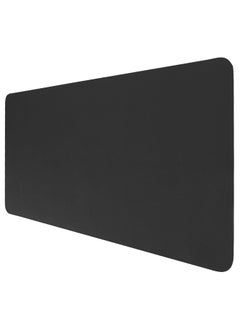 Buy YONK Leather Desk Pad Protector, Mouse Pad, Office Desk Mat, Non-Slip PU Leather Desk Blotter,Laptop Desk Pad,Waterproof Desk Writing Pad for Office and Home (Black,31.5" x 15.7") (Black) in UAE