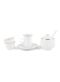 Buy Porcelain 27 Pieces Tea & Coffee Serving Set in UAE