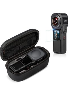Buy Tomat Camera Carrying Case+Tempered Glass Screen Protector for Insta360 ONE RS Camera in Saudi Arabia