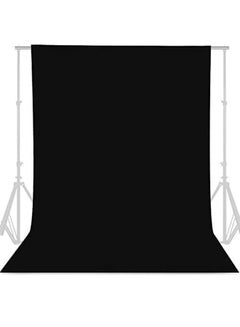 اشتري Padom 2x3m Non-woven fabric Photo Photography Backdrop Background Cloth black في الامارات