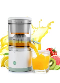 Buy Portable Electric Citrus Juicer Handheld Free Portable USB Charging Powerful Cordless Fruit Juicer Multifunctional One Button Easy Press Lemon Orange Squeezer Machine For Kitchen in UAE