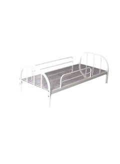 Buy osss white metal single bed in Saudi Arabia