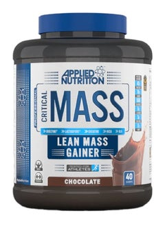 Buy Applied Nutrition Critical Mass Lean Mass Gainer Chocolate, 2.45 Kg in UAE