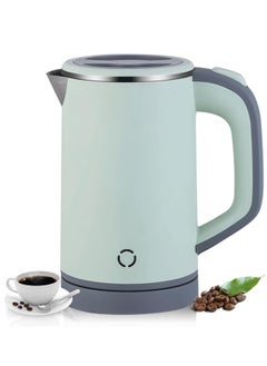 Buy Travel Kettle Lightweight Small,800ml Kettles Electric Stainless Steel Electric Kettles Fast Boil Quiet Electric Kettles for Business Trip, Travel (Green) in UAE