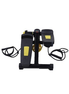 Buy Step Air Climber Stepper Twister Aerobic Fitness Exercise Machine with Resistance Band-712D yellow in UAE