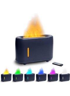 Buy Flame Diffuser Humidifier 7 Flame Colors,Essential Oil Aroma Therapy Diffuser with Waterless Auto-Off Protection,Fire Air Diffuser for Home,Office,Bedroom in Saudi Arabia