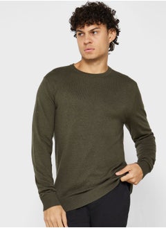 Buy Essential Crew Neck Sweatshirt in Saudi Arabia