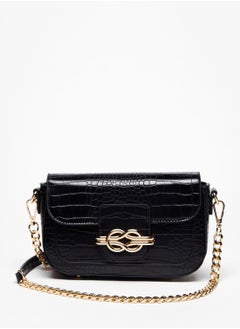 Buy Chain Detailed Satchel in UAE