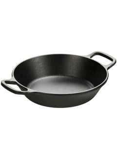 اشتري L5Rpl3 Cast Iron Round Pan 8 In Black في السعودية