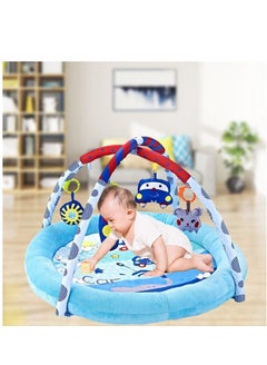 Buy Large Soft Baby Infant and Toddler Activity Center and Play Gym with Padded Mat Base in Saudi Arabia