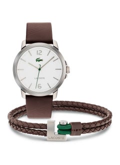 اشتري Round Analog Men's White Case Wrist Watch - 2070027 في الامارات